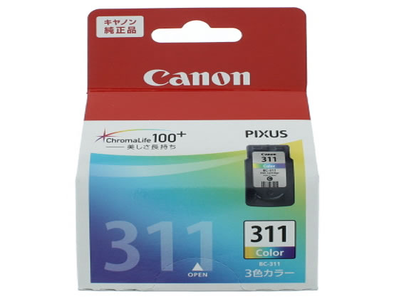 キヤノン インクジェットカートリッジ 3色カラー BC-311 2968B001 キヤノン インクジェットカートリッジ 3色カラー BC-311 2968B001