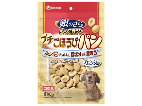ユニ・チャーム 銀のさら プチごほうびパン ミルク味