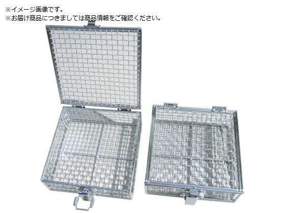 オオモリ 蝶番蓋付バスケット小 100×100×100 OM1054-50 オオモリ 蝶番蓋付バスケット小 100×100×100 OM1054-50