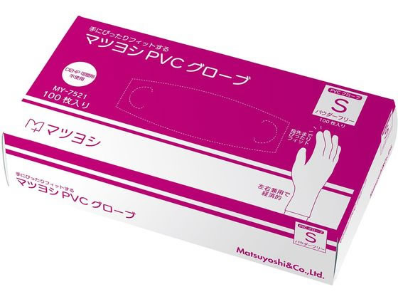 �}�c���V PVC�O���[�u �p�E�_�[�t���[ 25-3266-00 S�T�C�Y 100�� MY-7521(S)100�}�C