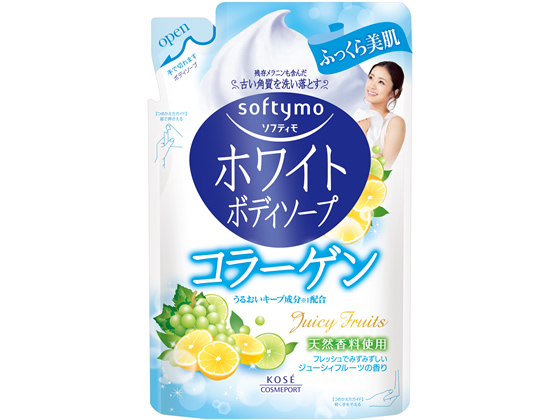 コーセー ソフティモホワイトボディソープCO(コラーゲン)詰替え用 420mL