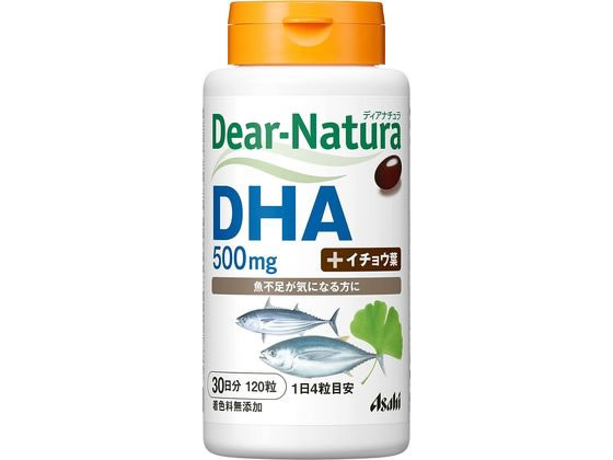 アサヒグループ食品 ディアナチュラ DHA with イチョウ葉 120粒 アサヒグループ食品 ディアナチュラ DHA with イチョウ葉 120粒