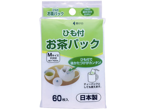 アートナップ お茶パックひも付き 60枚入 KS-001