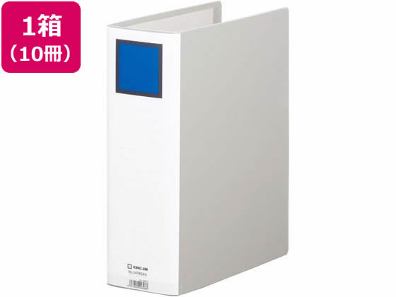 キングジム スーパードッチ脱・着イージーGX A4タテ 厚80 グレー10冊 キングジム スーパードッチ脱・着イージーGX A4タテ 厚80 グレー10冊