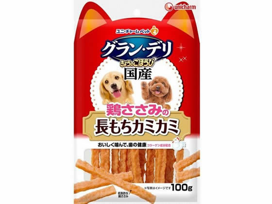 ユニチャーム きょうのごほうび 鶏ささみの長もちカミカミ 100g ユニチャーム きょうのごほうび 鶏ささみの長もちカミカミ 100g