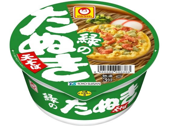 東洋水産 緑のたぬき天そば(東) 東洋水産 緑のたぬき天そば(東)