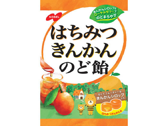 ノーベル はちみつきんかんのど飴 袋 110g ノーベル はちみつきんかんのど飴 袋 110g