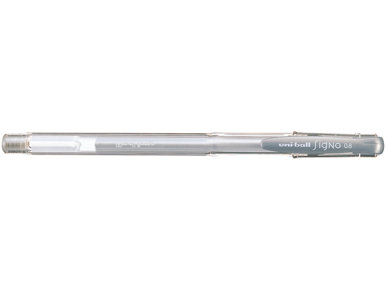 三菱鉛筆 ユニボールシグノ スタンダード 0.8mm 銀 UM100.26 三菱鉛筆 ユニボールシグノ スタンダード 0.8mm 銀 UM100.26