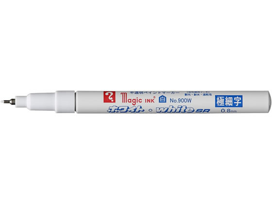 寺西化学工業 マジックホワイトSR No.900W 極細 M900W