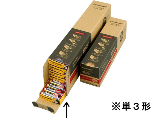 パナソニック アルカリ乾電池 単3×100本パック LR6XJN 100S