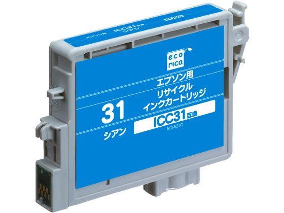 エコリカ エプソン用リサイクルインクカートリッジICC31