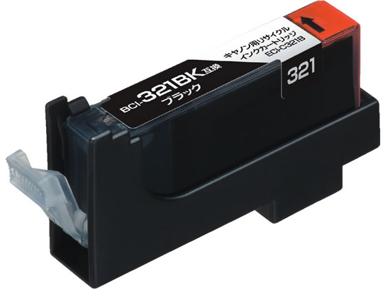 エコリカ キャノン用リサイクルインクカートリッジBCI-321BK エコリカ キャノン用リサイクルインクカートリッジBCI-321BK
