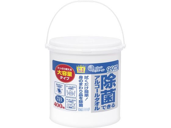 大王製紙 エリエール除菌できるアルコールタオル本体 大容量 400枚 大王製紙 エリエール除菌できるアルコールタオル本体 大容量 400枚