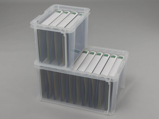 5000vt4枚セット アイリスオーヤマ ファイルコンテナ A4ワイド クリア FRC40(209578)が