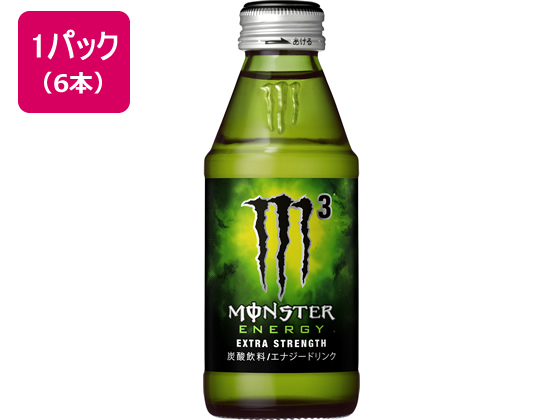 アサヒ飲料 モンスターエナジーM3 びん150ml×6本 アサヒ飲料 モンスターエナジーM3 びん150ml×6本