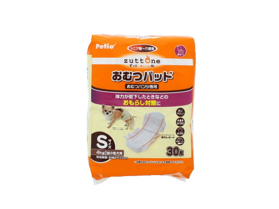 ペティオ ずっとね 老犬介護用 おむつパッドK Sサイズ
