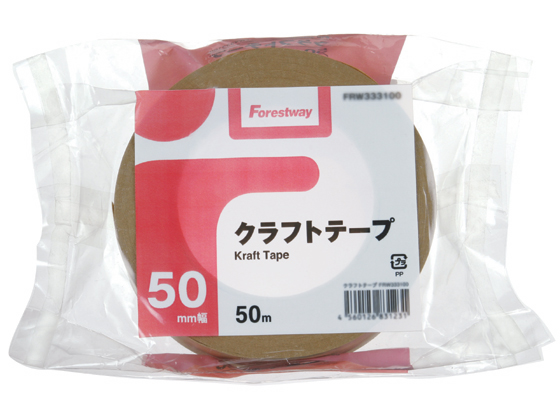 Forestway クラフトテープ 50mm×50m