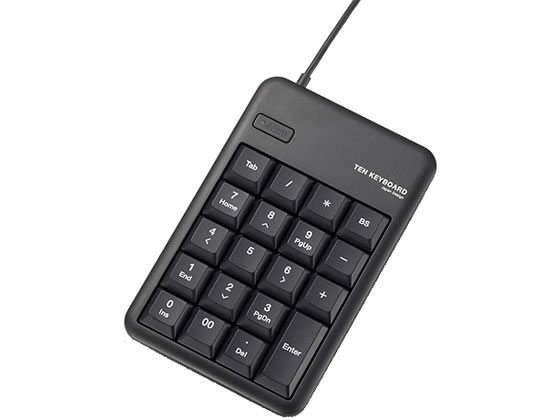 エレコム USBテンキーボード ブラック TK-TCM011BK エレコム USBテンキーボード ブラック TK-TCM011BK