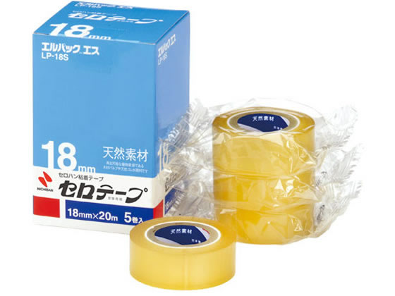 ニチバン セロテープ 小巻 エルパックエス 18mm×20m LP-18S
