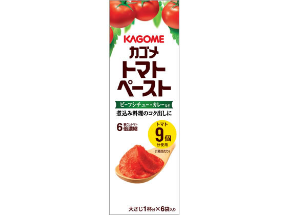 カゴメ トマトペーストミニパック 18g×6袋 カゴメ トマトペーストミニパック 18g×6袋