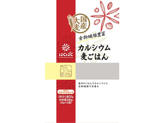 はくばく 骨太家族 カルシウム麦ごはん 25g×12袋 はくばく 骨太家族 カルシウム麦ごはん 25g×12袋