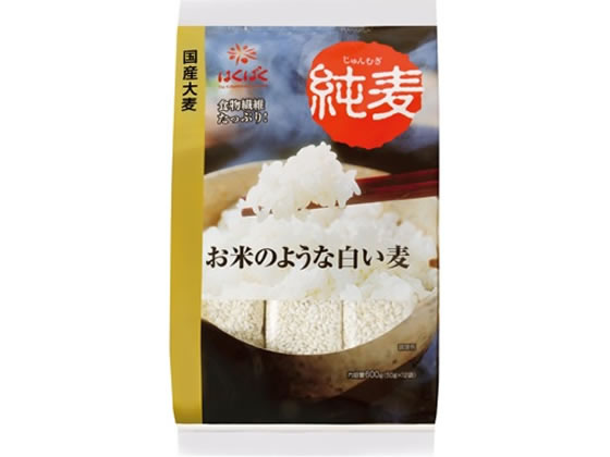 はくばく 純麦 スタンドパック 50g×12袋入 はくばく 純麦 スタンドパック 50g×12袋入