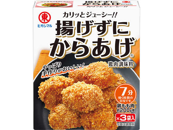 Bサ18◯●からあげページ●◯ ヒガシマル醤油 揚げずにからあげ 鶏肉調味料 15g×3袋が142円 通販
