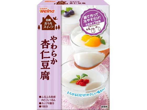 日清製粉ウェルナ 日清おうちスイーツ やわらか杏仁豆腐 60g 日清製粉ウェルナ 日清おうちスイーツ やわらか杏仁豆腐 60g