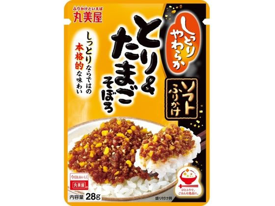 丸美屋 ソフトふりかけ とり&たまごそぼろ 28g 丸美屋 ソフトふりかけ とり&たまごそぼろ 28g