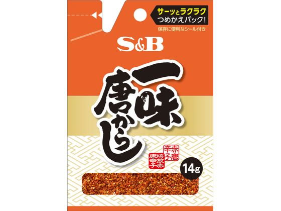 エスビー食品 袋入り 一味唐からし 14g エスビー食品 袋入り 一味唐からし 14g