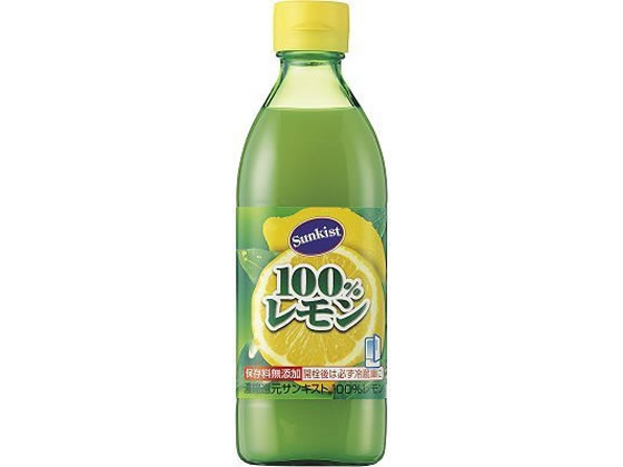 ミツカン サンキスト100%レモン 500ml ミツカン サンキスト100%レモン 500ml