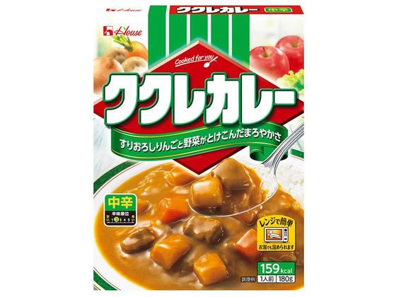 ハウス ククレカレー中辛 180g ハウス ククレカレー中辛 180g