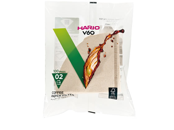 HARIO V60用ペーパーフィルター02M 100枚入 VCF-02-100M HARIO V60用ペーパーフィルター02M 100枚入 VCF-02-100M
