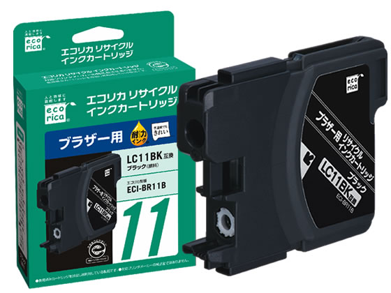 エコリカ ブラザー用リサイクルインクカートリッジLC11BK エコリカ ブラザー用リサイクルインクカートリッジLC11BK