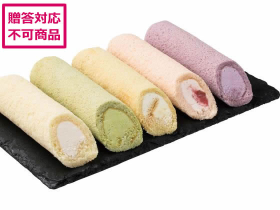 江戸屋 5種のふわふわスティックロールケーキ 440329 江戸屋 5種のふわふわスティックロールケーキ 440329