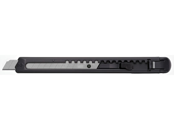 コクヨ カッターナイフ(標準型・フッ素加工刃) 黒 HA-2-SD