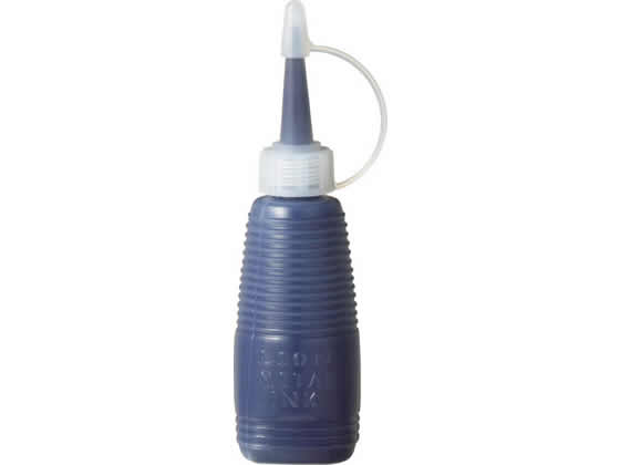 ライオン事務器 ナンバリング メタルインキ 30ml 青 207-81