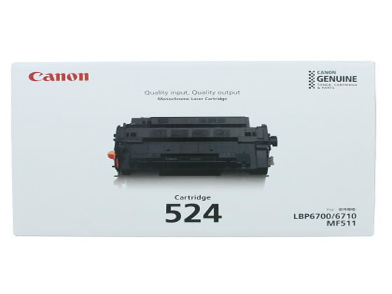 キヤノン トナーカートリッジ CRG-524 3481B004