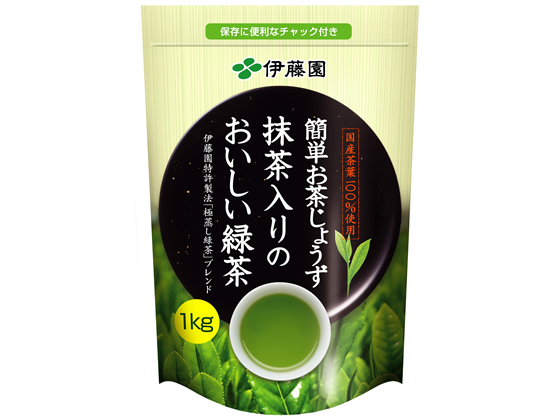 伊藤園 簡単お茶じょうず 抹茶入りのおいしい緑茶 1kg 伊藤園 簡単お茶じょうず 抹茶入りのおいしい緑茶 1kg