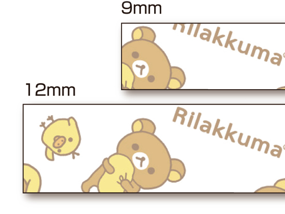 キングジム テプラPROテープ リラックマ 12mm 白 SGR12ASが706円 通販