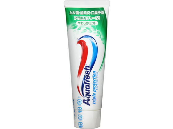 グラクソスミスクライン アクアフレッシュ やわらかミント 140g