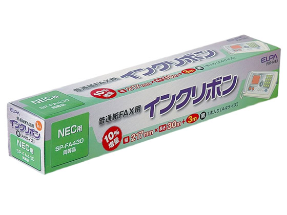 朝日電器 FAXインクリボン FIR-N43 朝日電器 FAXインクリボン FIR-N43