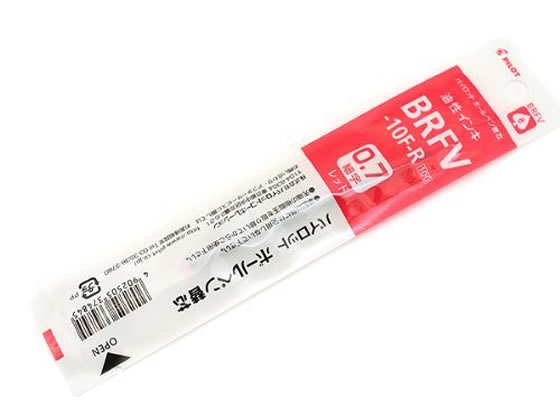 パイロット 油性ボールペン0.7mm替芯 赤 BRFV-10F-R パイロット 油性ボールペン0.7mm替芯 赤 BRFV-10F-R