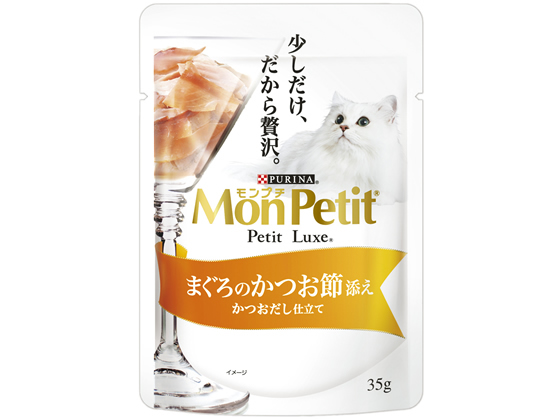 ネスレピュリナ モンプチ プチリュクスパウチ まぐろのかつお節添え