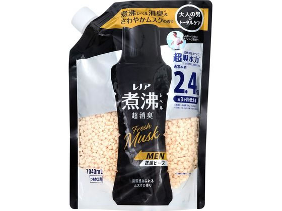 P & G レノア煮沸レベル消臭抗菌ビーズ MEN 詰替特大 1040mL P & G レノア煮沸レベル消臭抗菌ビーズ MEN 詰替特大 1040mL