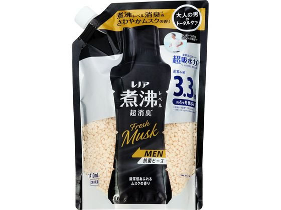 P & G レノア煮沸レベル消臭抗菌ビーズ MEN 詰替超特大 1410mL P & G レノア煮沸レベル消臭抗菌ビーズ MEN 詰替超特大 1410mL