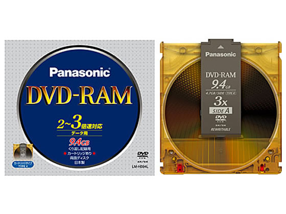 pi\jbN DVD-RAM 9.4GB 2`3{ J[gbWt LM-HB94L