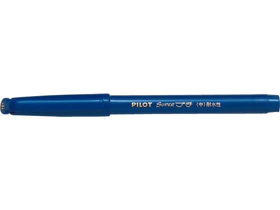 パイロット スーパープチ中字 サインペン ブルー 10本 SEG-10M-L
