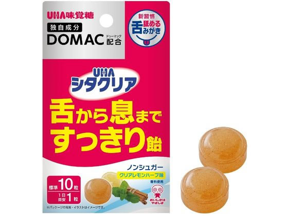 UHA味覚糖 UHAシタクリア ノンシュガーキャンディ クリアレモンハーブ 27g UHA味覚糖 UHAシタクリア ノンシュガーキャンディ クリアレモンハーブ 27g