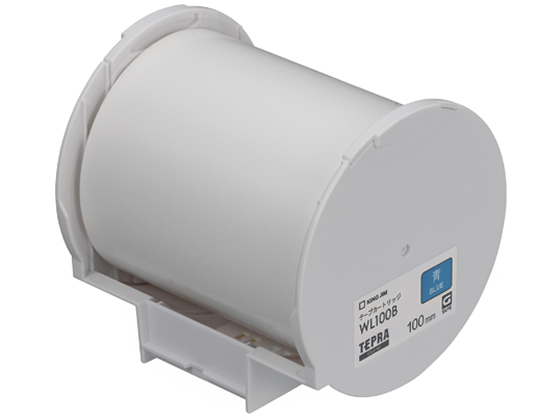 キングジム テプラGrand用テープ 100mm 青 WL100B キングジム テプラGrand用テープ 100mm 青 WL100B